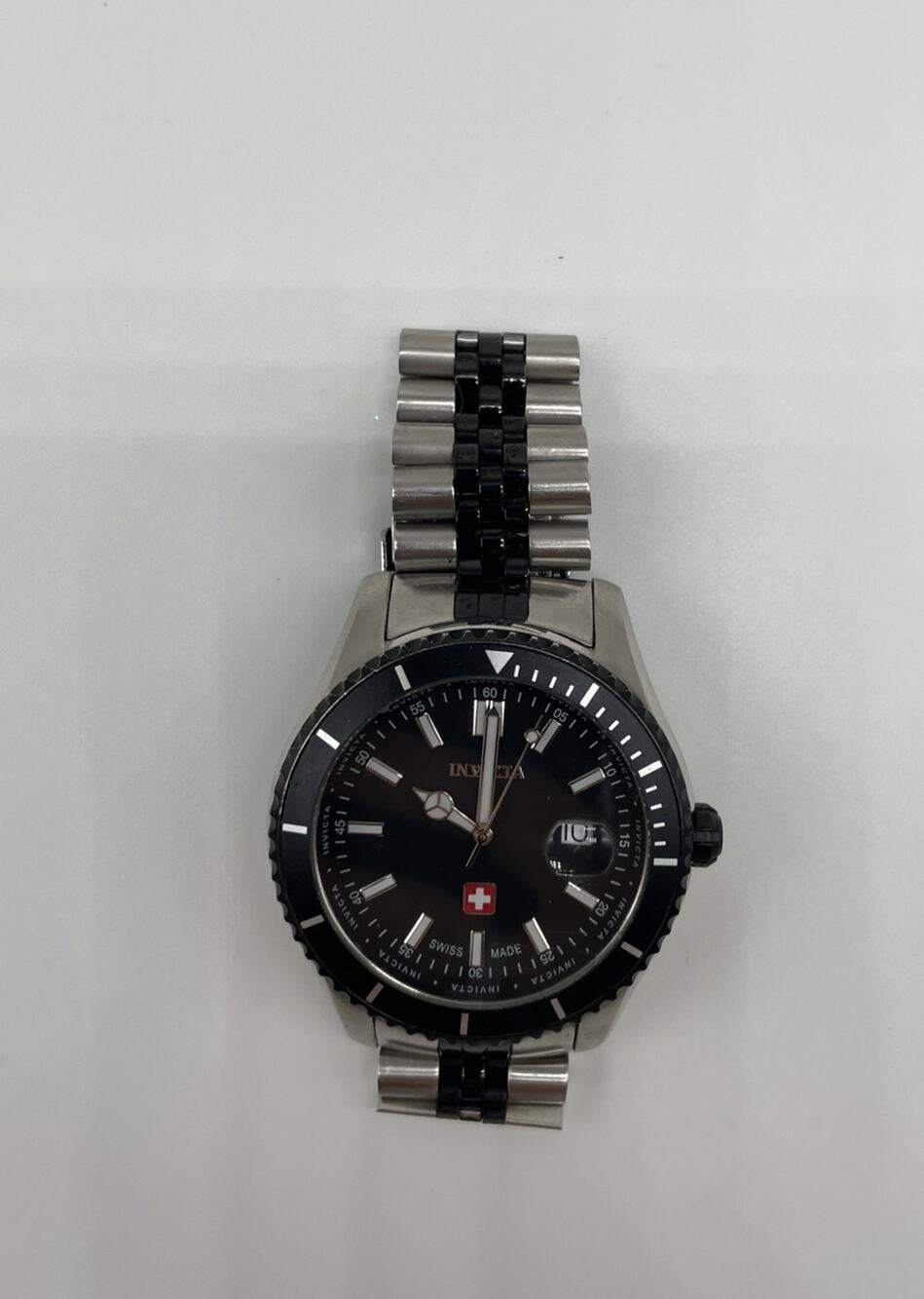 Invicta Pro Diver 33444 Men 46mm Swiss Made Stainless Steel Black Quartz Watc